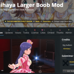 【悲報】今週発売のアイドルマスター新作、早くもエロmodが登場してしまう 　二次シコエロ画像